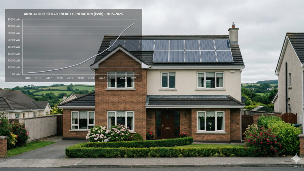 annual solar energy generation in ireland 3