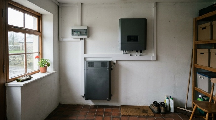 How Many Solar Panels Do I Need in Ireland? Sizing Guide by Home and Usage 3 Irish homeowner reviewing an electricity bill at a kitchen table to size a solar system