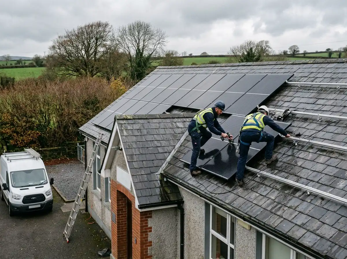 Working on Solar for Schools